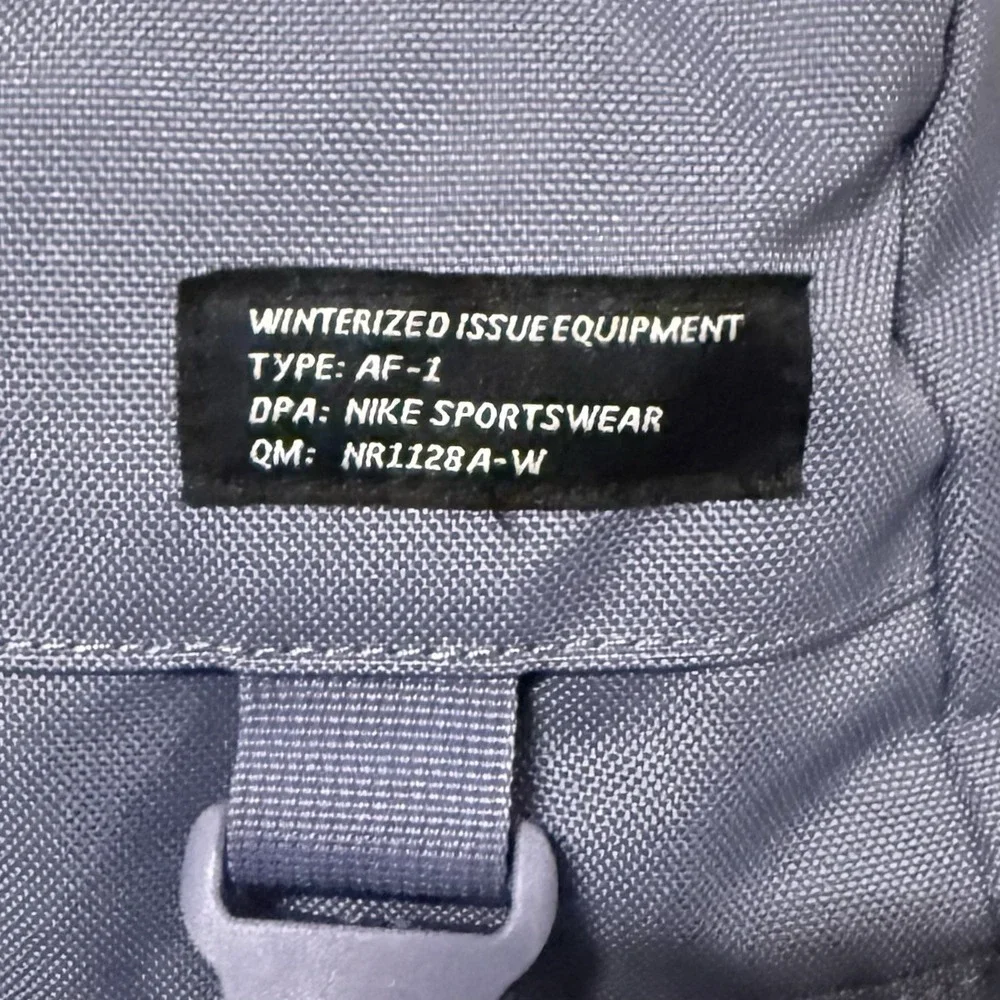 Nike AF1 Air Force 1 Backpack Laptop Pale Blue Hiking Outdoors Camping Bag